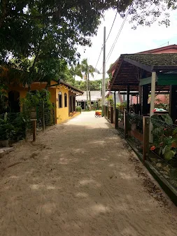 Área Livre - Pousada Tia Tina - Ilha do Mel - Pr