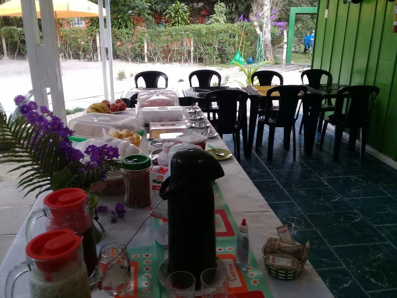 Café da manhã da Pousada Duda Mel