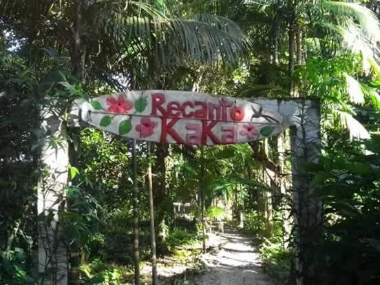 Entrada -  Recanto da Kaká - Ilha do Mel - Pr