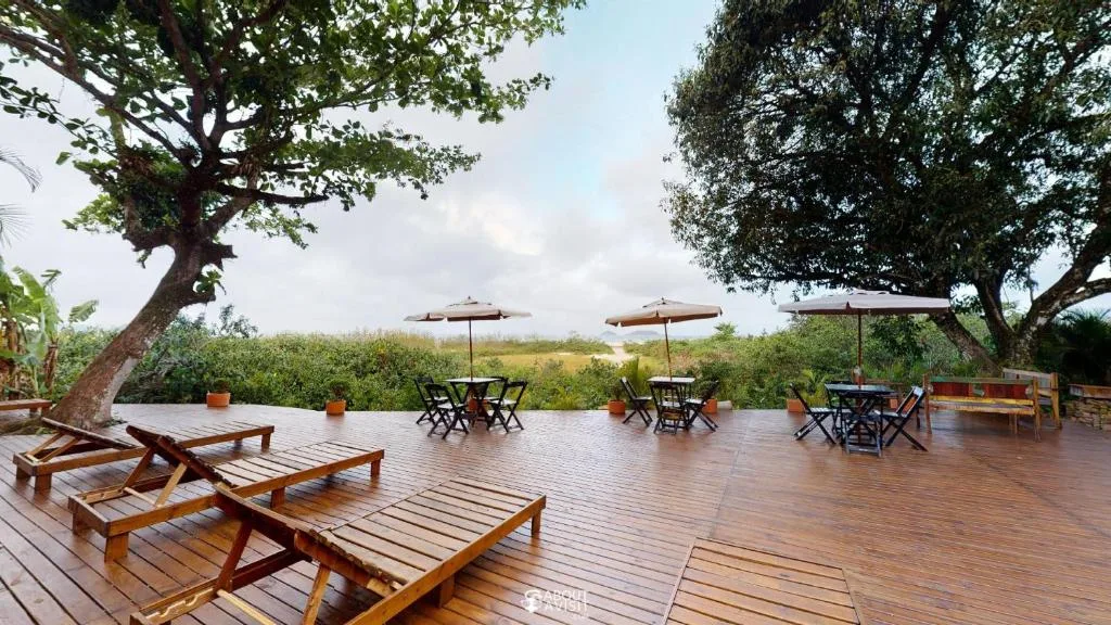Restaurante - Pousada Villa Verde - Ilha do Mel - Pr