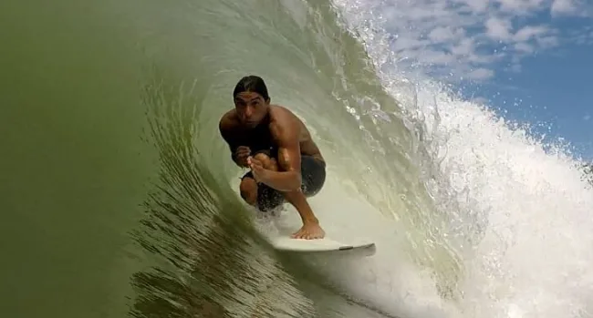 Surf na Ilha do Mel