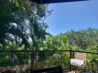 Refeitório com vista para natureza