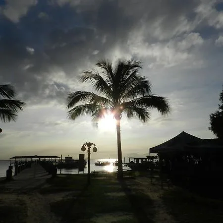 Vista da Pousada da Margareth, Ilha do Mel PR