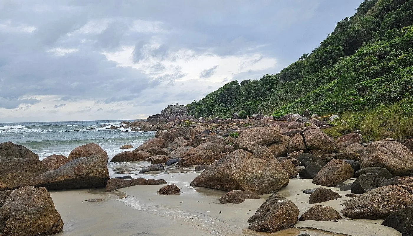 Vista da Praia de Fora, Ilha do Mel