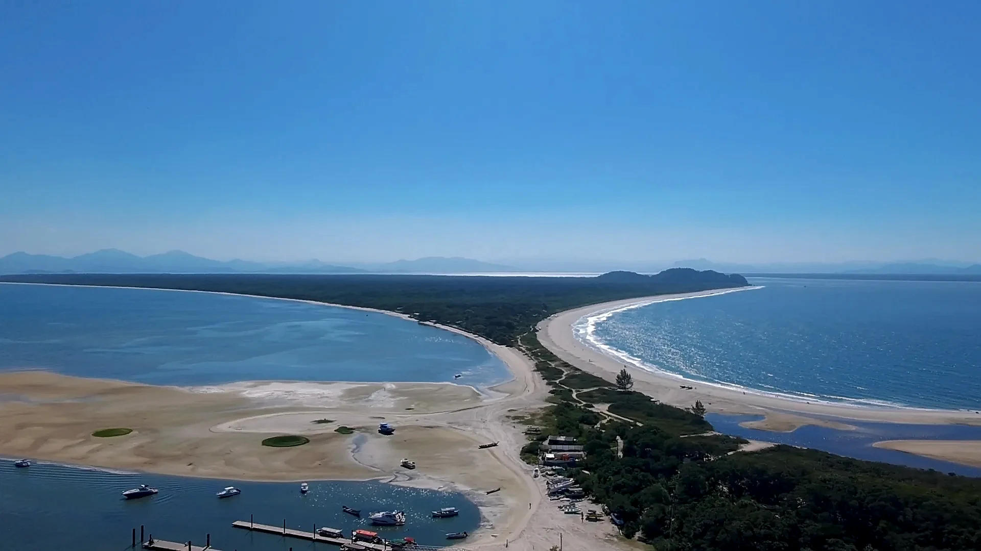 Foto do trapiche de Brasília mas Istmo