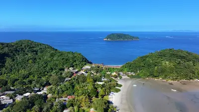 Sequência é de fotos tirada do Farol das encantadas do trapiche das encantadas do lanço do campo da bacia da sereia e da Prainha de encantadas Todas e
