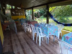 Aréa do Restaurante - Pousada Tia Tina - Ilha do Mel - Pr