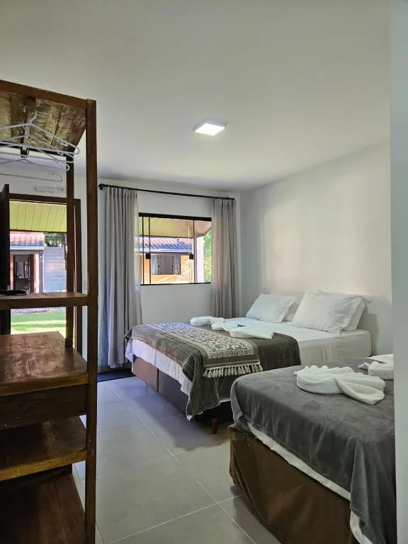 Quarto Família - Pousada Vila Encantada Ilha do Mel - Ilha do Mel - Pr