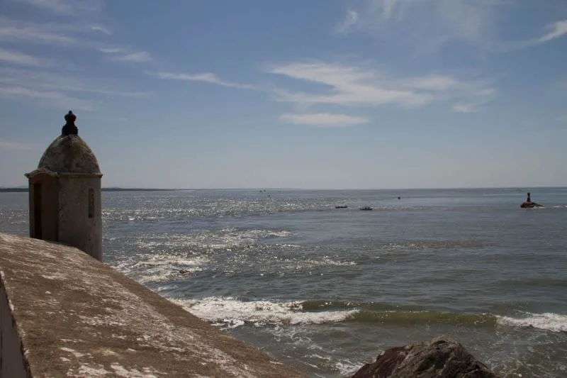 Vista da Fortaleza de Nossa Senhora do Prazeres Ilha do Mel